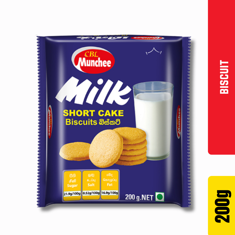 Munchee Milk Short Cake - 200.00 g